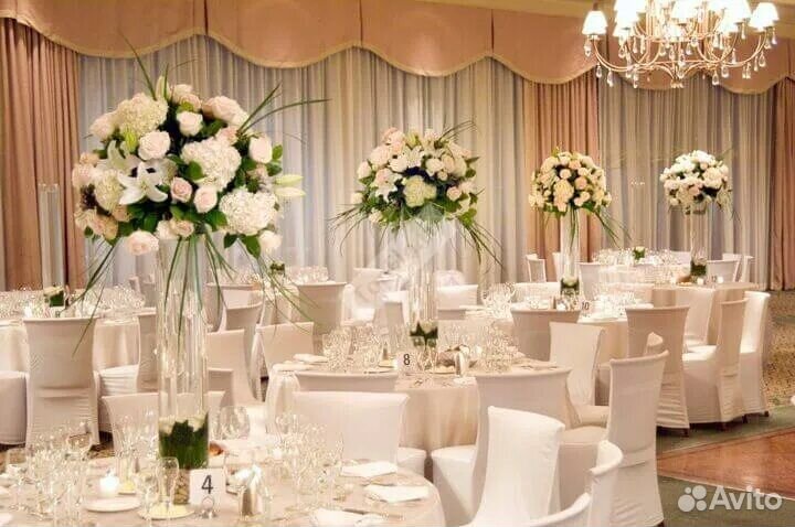 Декорация на свадьбу, выпускные, юбилеи