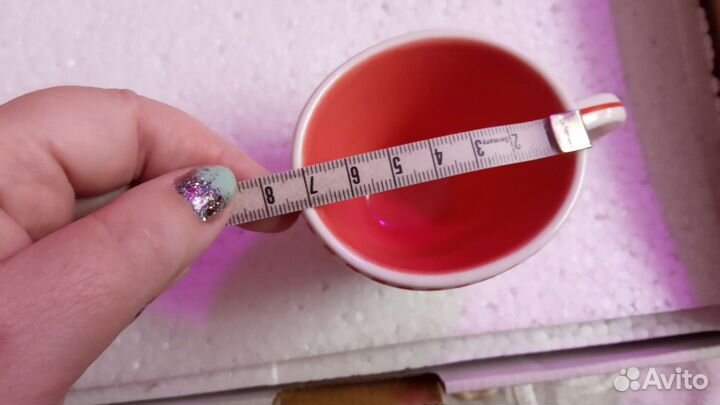 Керамический кофейный набор на 4 персоны