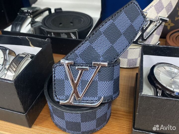 Ремень мужской louis vuitton новый