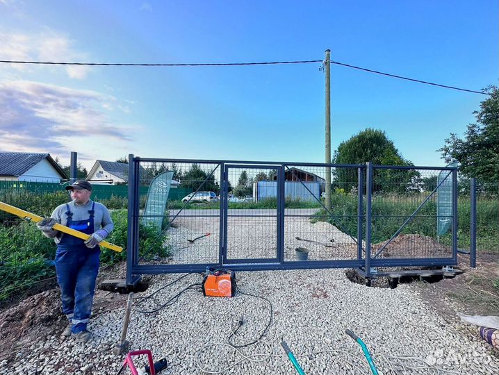 Забор из 3D сетки Под Ключ + Доставка