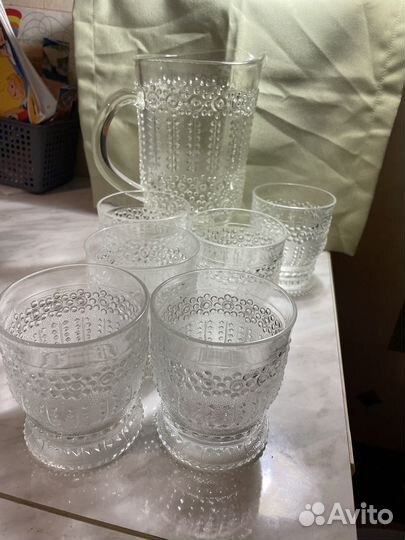 Набор хрустальной посуды СССР