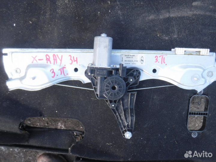 Стеклоподъемник задний правый Лада X-Ray H4M 2016