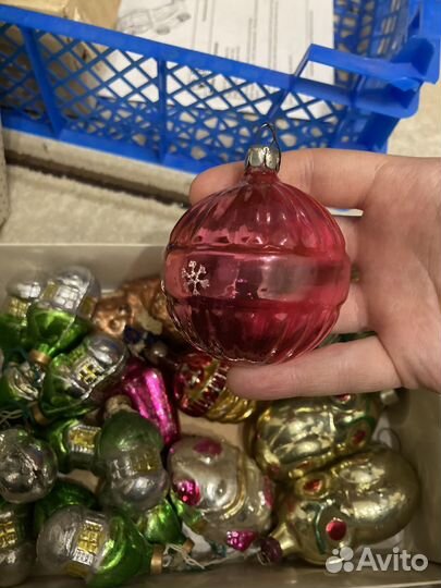 Елочные игрушки СССР