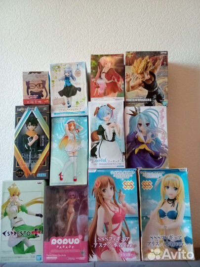 Аниме фигурки оригинал в наличии