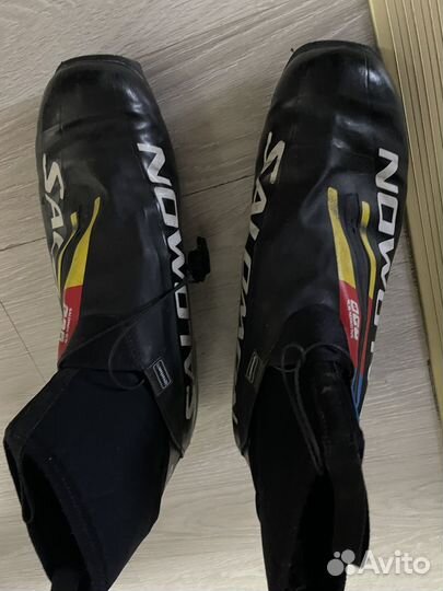 Лыжные ботинки salomon классика