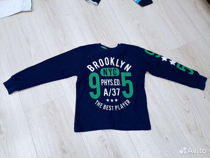 Вещи пакетом на мальчика p. 110/116 бу