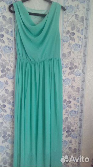 Вечернее платье в пол 46