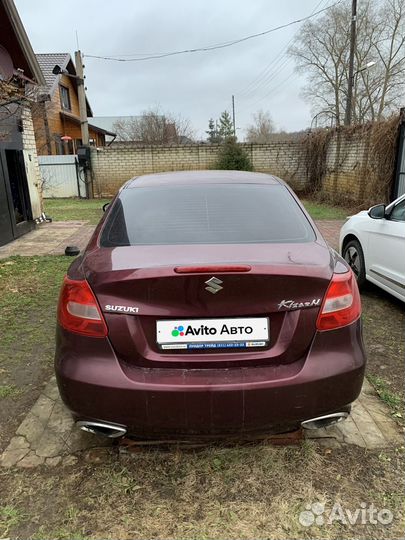 Suzuki Kizashi 2.4 CVT, 2010, битый, 139 000 км