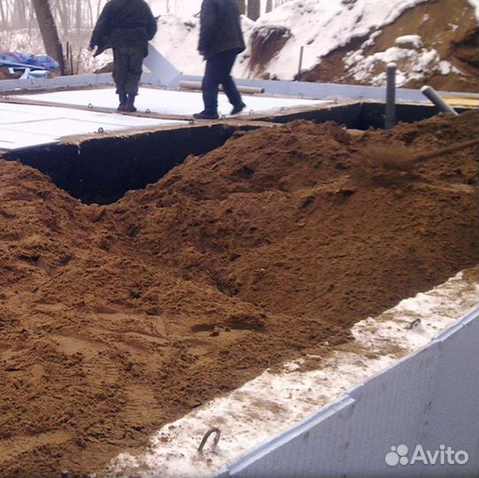 Грунт для выравнивания участка. О-1-0