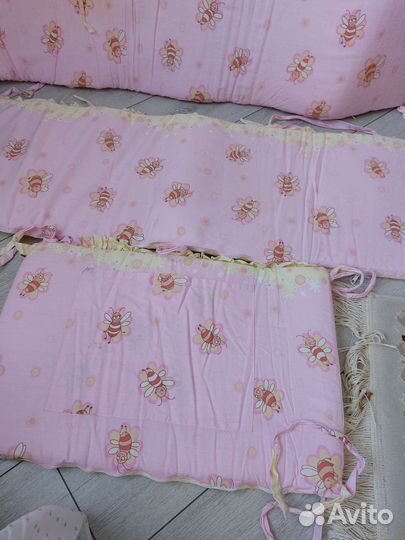 Бортики в детскую кроватку бу