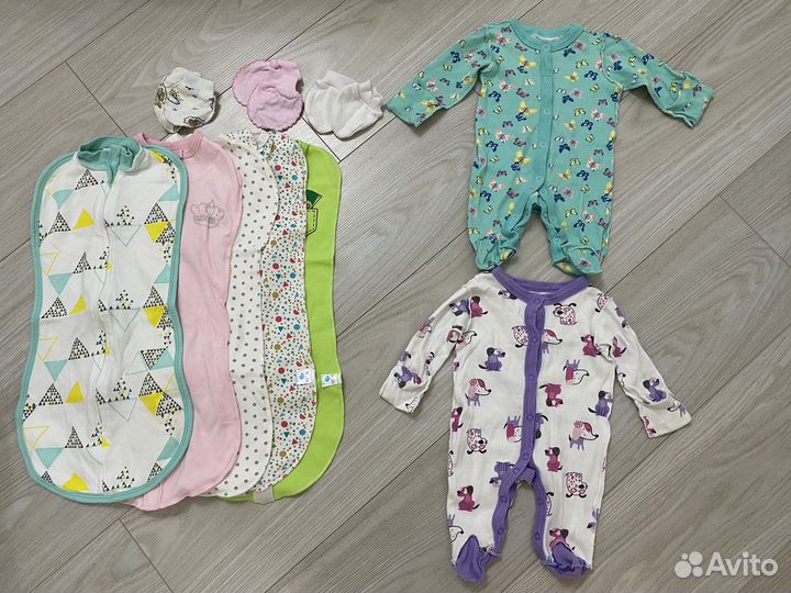 Вещи пакетом на девочку