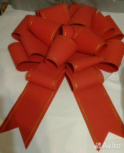 Бант на машину большой подарочный