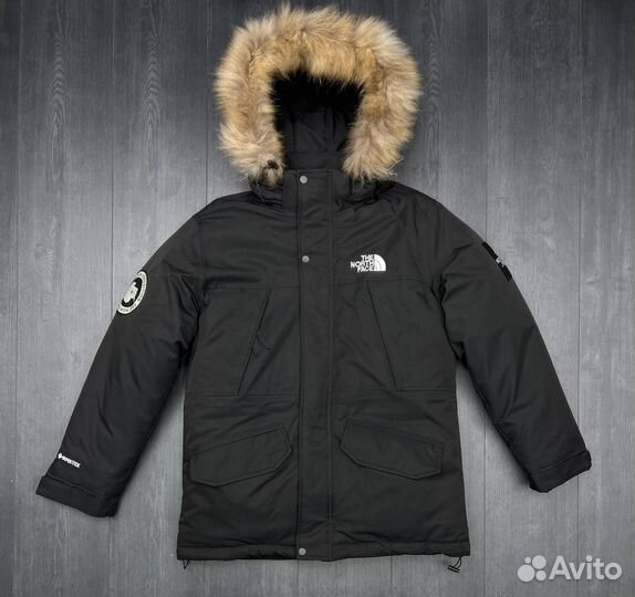 Куртка the north face с капюшоном