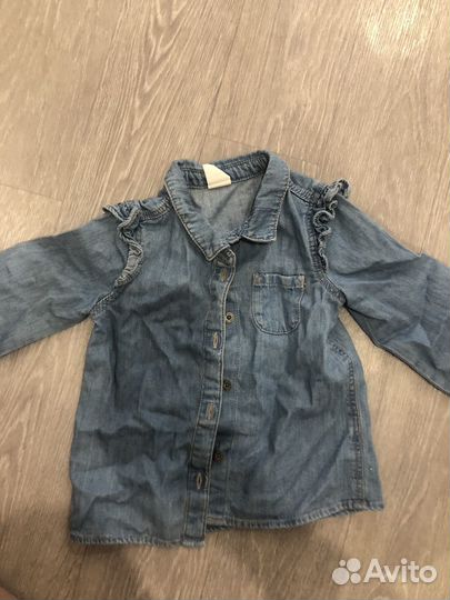 Рубашка 86-92 HM для девочки