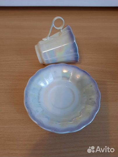 Кофейный сервиз СССР перламутр Коростеньский фз