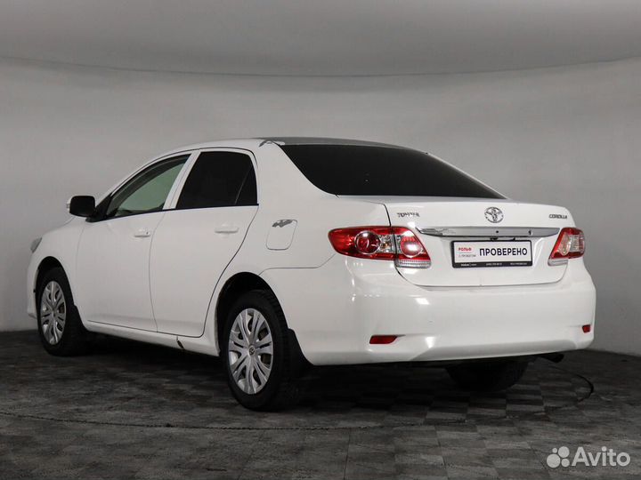 Toyota Corolla 1.6 МТ, 2012, 231 410 км