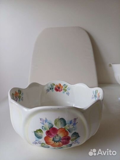 Салатник Семикаракорская авторская роспись СССР