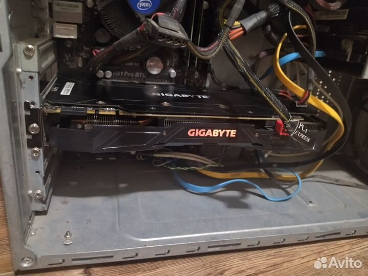 Видеокарта gigabyte GTX 1070 game 8 GB