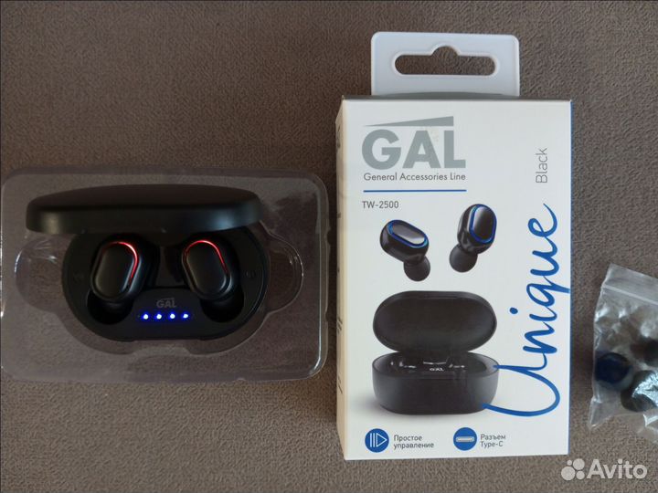 Беспроводные наушники новые