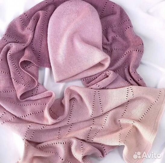 Зимние шапка / шарф