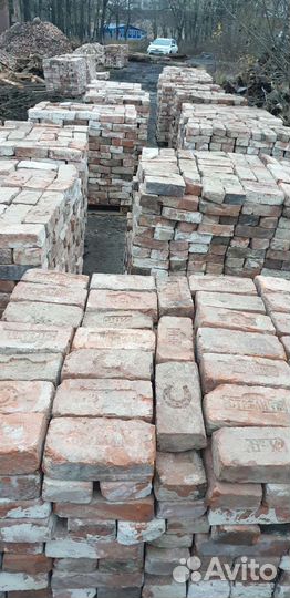 Кирпич клейменный огнеупорный бу