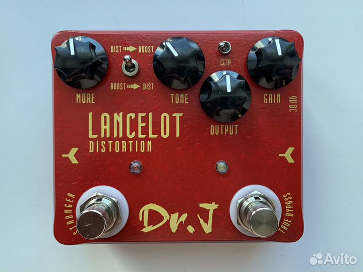 Dr. J Lancelot Boost Distortion гитарная педаль