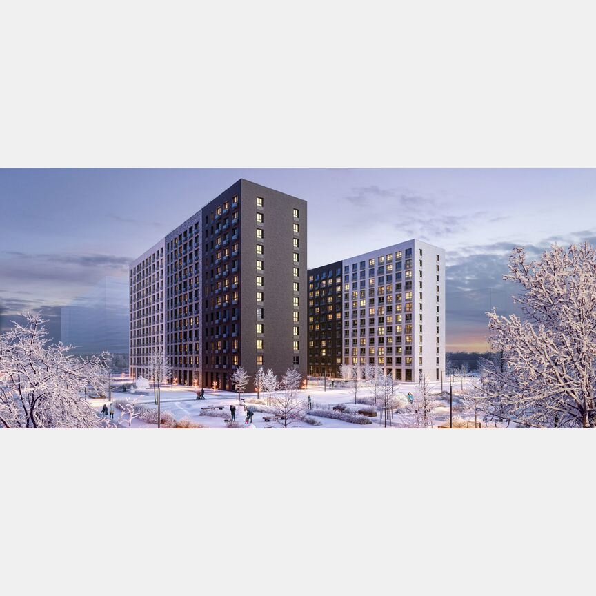 Квартира-студия, 24,1 м², 2/12 эт.