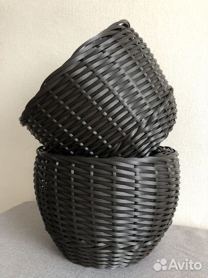 Кашпо из ротанга 12 литров