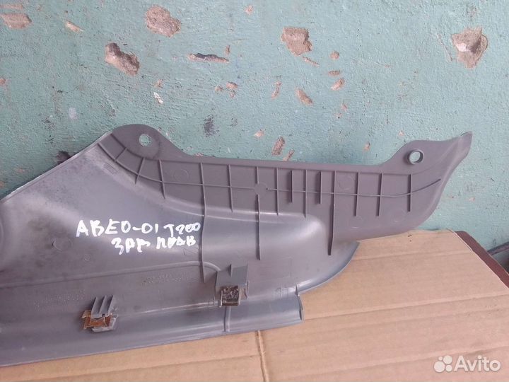 Накладка порога задняя правая Chevrolet Aveo T200