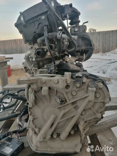 Двигатель 1KR-FE в сборе с кпп