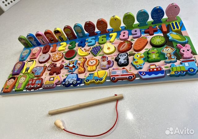 Игрушка развивающая деревянная