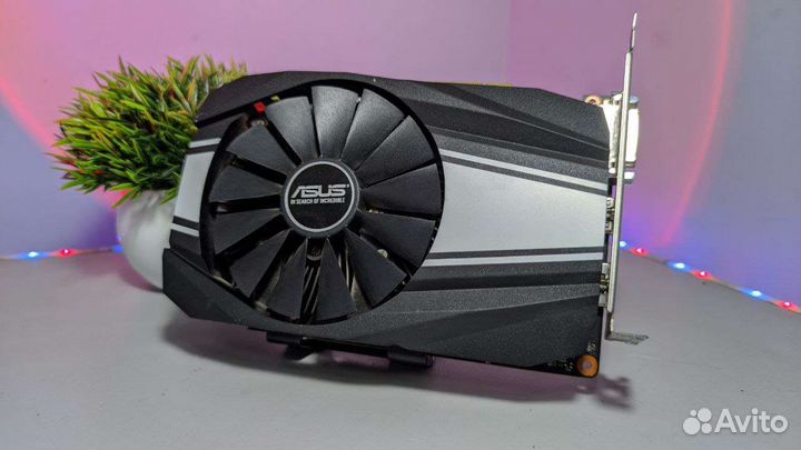 Видеокарта gtx 1660 super 6gb asus phenix