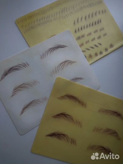 Модели на аппаратные волоски/брови