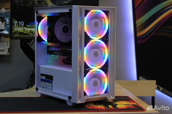 Игровой пк RTX3050/i5/16гб/SSD NVMe M.2 500гб