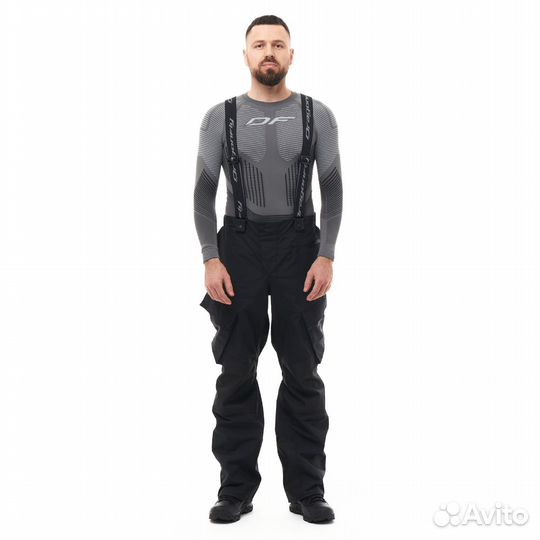 Брюки Мембранные dragonfly quad 2.0 Black 2023 400