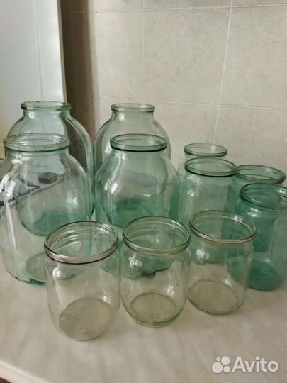 Банки стеклянные