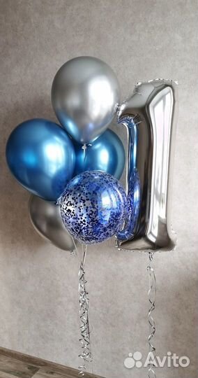 Воздушные гелиевые шары, шарики гелевые