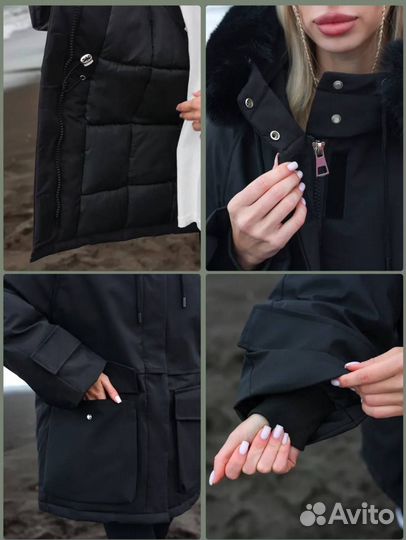 Парка зимняя женская хл (Арт.16796)