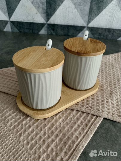 Набор баночек для сыпучих