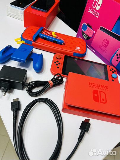 Nintendo Switch Mario Red & Blue Limited Edition