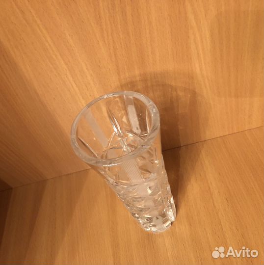Ваза хрустальная