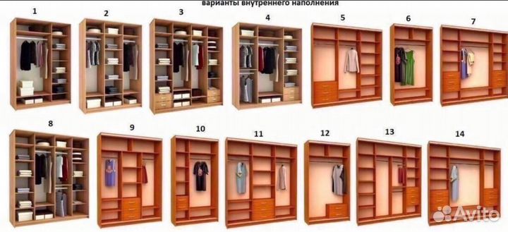 Шкафы- купе в наличии с Фабрики