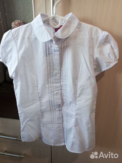 Блузка школьная 146 новая