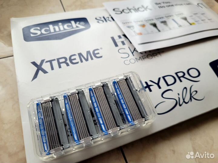 Кассеты Schick Hydro5 Skin Comfort 4 шт. США