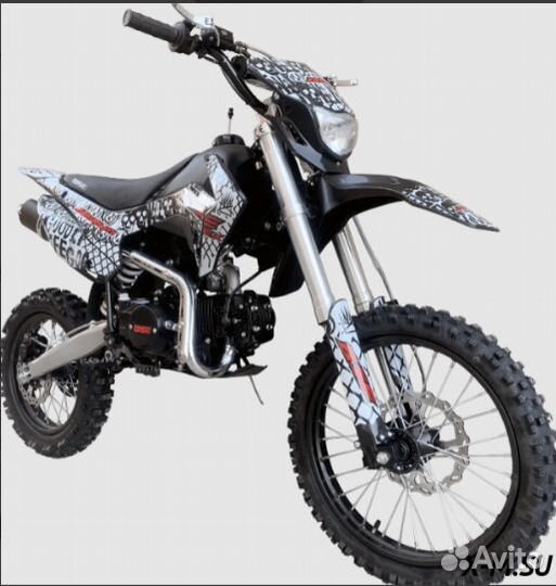 Питбайк BSE EX125 17/14 Max13 White Red (015)