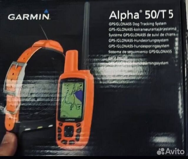 Навигатор Garmin Alpha 50 с ошейником Т5