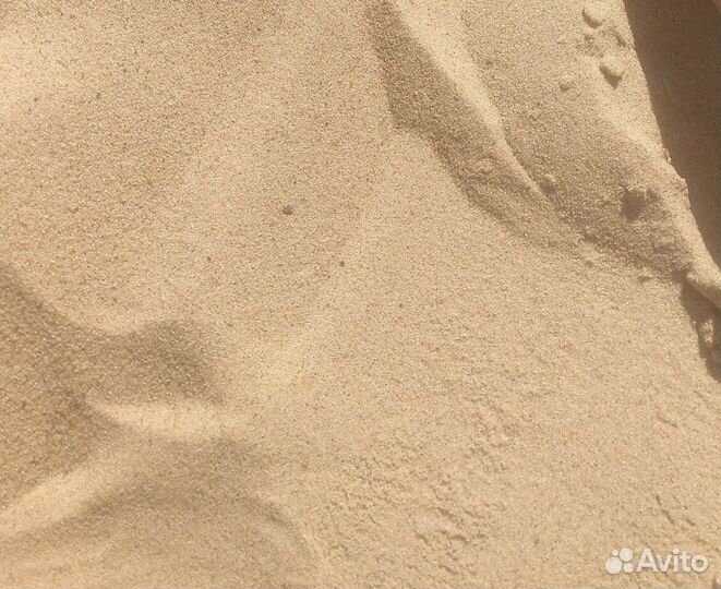 Песок намывной, речной, карьерный с доставкой