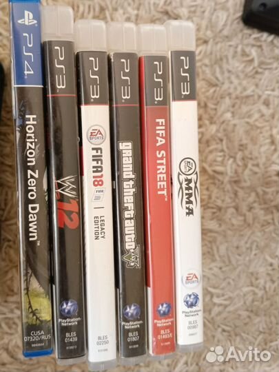 Диски на ps3