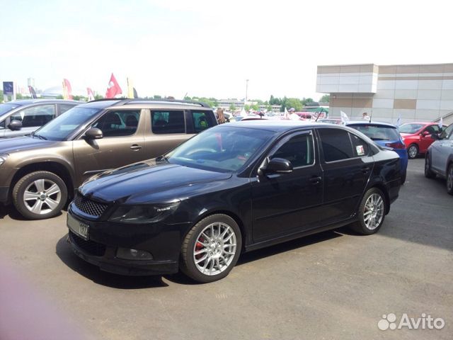 Передняя накладка Skoda Octavia A5 FL