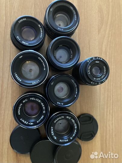 Объектив Гелиос 44М,44-2,44М-3,4,5,6